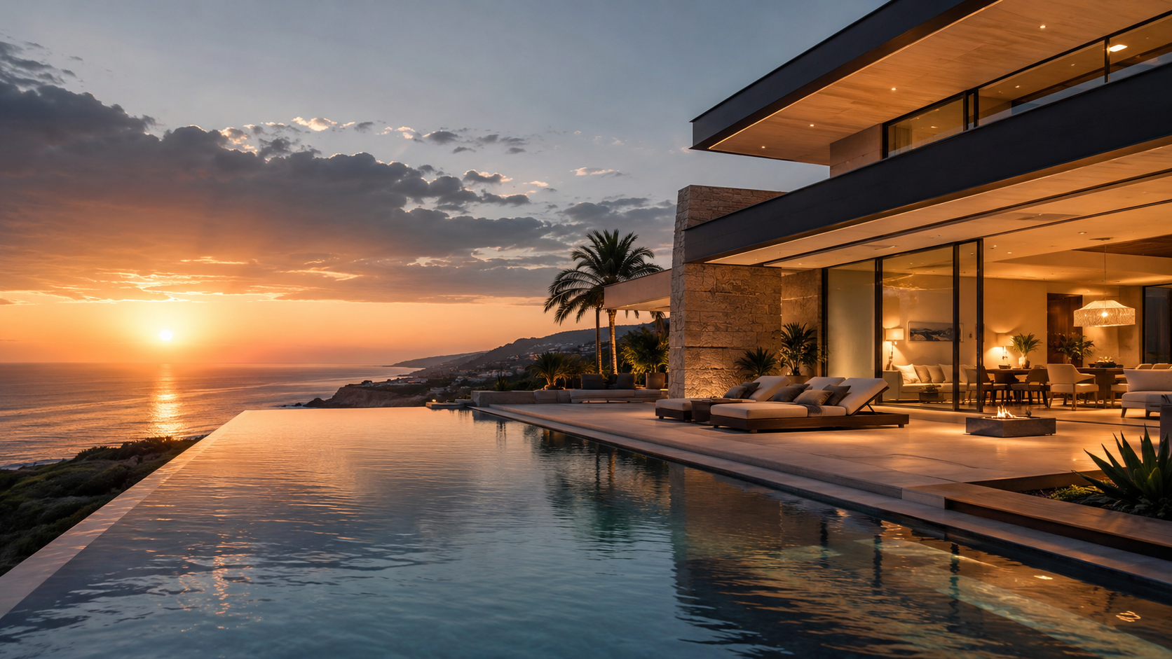 Lumora Estates luxury real estate website preview